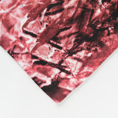 Fasergewebe im seltenen Alter und Schmutz oder Bre Fleecedecke (Ecke)