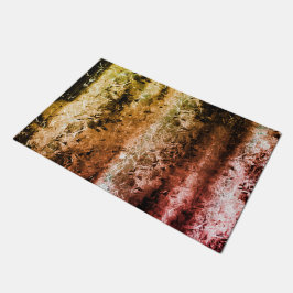 Fasergewebe im seltenen Alter und Schmutz oder Bre Fußmatte