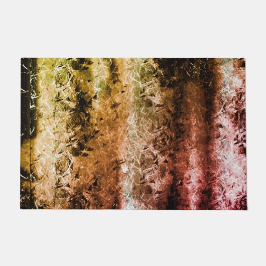 Fasergewebe im seltenen Alter und Schmutz oder Bre Fußmatte (Vorderseite)