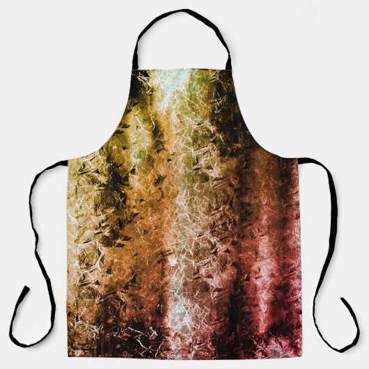 Fasergewebe im seltenen Alter und Schmutz oder Bre Schürze (Vorderseite)