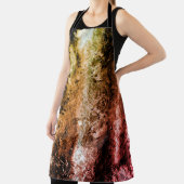 Fasergewebe im seltenen Alter und Schmutz oder Bre Schürze (InSitu)