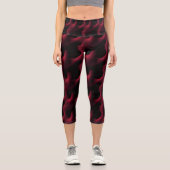 Faserig Capri Leggings (Vorderseite)