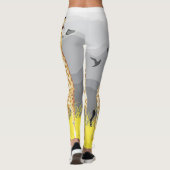 fasern Sie Ihre Beine mit diesen Giraffen aus Leggings (Rückseite)