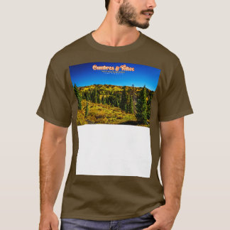 Fasern und Toltec-Schmalspurbahn T-Shirt