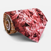 Faserstruktur und verbrannte oder schmutzige Fleck Krawatte (Gerollt)