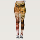 Faserstruktur und verbrannte oder schmutzige Fleck Leggings (Vorderseite)