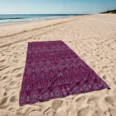 Faserweine, gemusterte Octopus-Samen Strandtuch