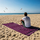 Faserweine, gemusterte Octopus-Samen Strandtuch