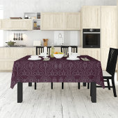 Faserweine, gemusterte Octopus-Samen Tischdecke