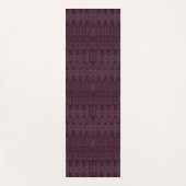 Faserweine, gemusterte Octopus-Samen Yogamatte (Vorderseite)