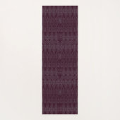 Faserweine, gemusterte Octopus-Samen Yogamatte (Rückseite)