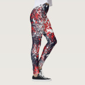 Fashion-Anweisung für mehrfarbige Spritzer Leggings (Rechts)
