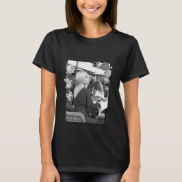 FASHION Art Girl Black and Gray Schöne #3 T-Shirt