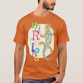 Fashion Barcelona City Lizard T-Shirt
