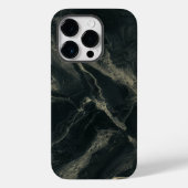 Fashion Black Marble Cool Case-Mate iPhone Hülle (Rückseite)