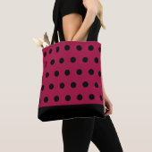 Fashion Black Polka Dots Tasche (Von Nahem)