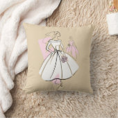 Fashion Bride Neutral Group Kissen (Decke)