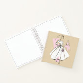 Fashion Bride Neutral Group Notebook-Quadrat Notizblock (Innenseite)