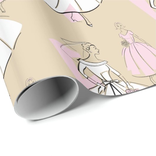 Fashion Bride Neutral Group Packpapier (Rolleneckpunkt)