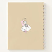 Fashion Bride Neutral Notebook Notizblock (Rückseite)