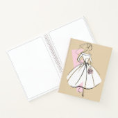 Fashion Bride Neutral Notebook Notizblock (Innenseite)