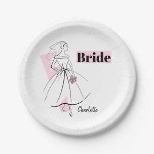 Fashion Bride Pink Bride Name Teller