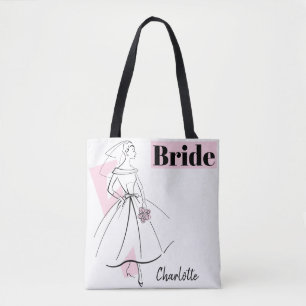 Fashion Bride Pink Bride Tasche rosa hinten
