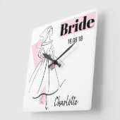Fashion Bride Pink Bride Uhr (Winkel)