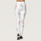 Fashion Bride Pink Group Leggings (Rückseite)