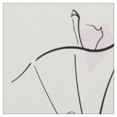 Fashion Bride Pink Group Multi große Muster Stoff (Nahaufnahme)