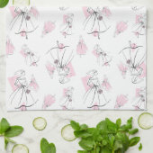 Fashion Bride Pink Group Multi Küchentücher (Gefaltet)
