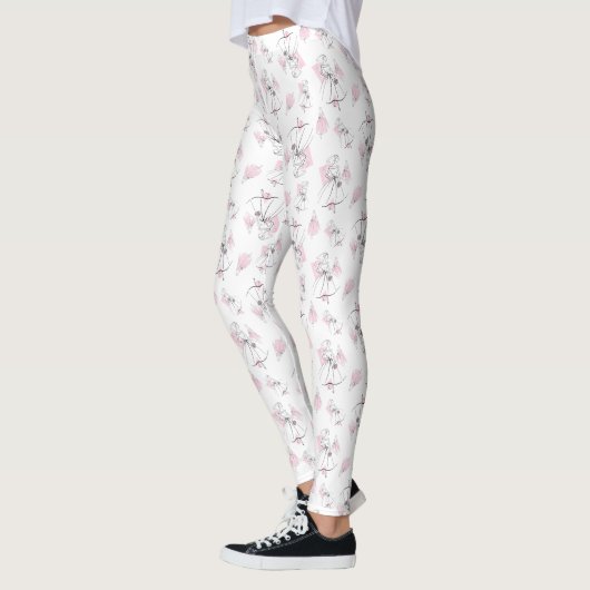 Fashion Bride Pink Group Multi Leggings (Links)
