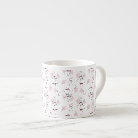 Fashion Bride Pink Group Multi Tasse Espresso (Vorderseite Rechts)