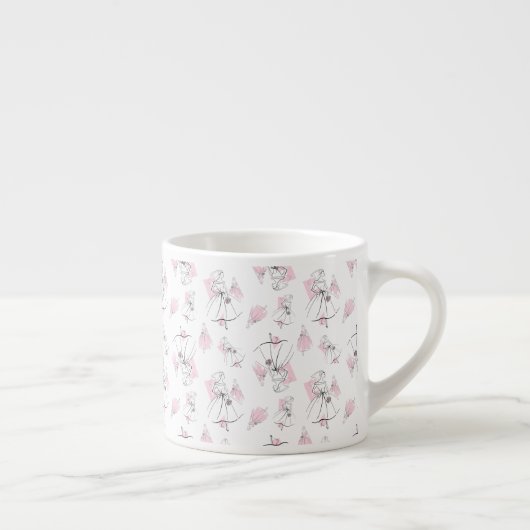 Fashion Bride Pink Group Multi Tasse Espresso (Rechts)
