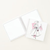 Fashion Bride Pink Group Notebook-Platz Notizblock (Innenseite)