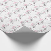 Fashion Bride Pink Multi Packpapier (Ecke)