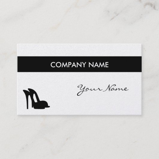 Fashion Business Card Visitenkarte (Vorderseite)