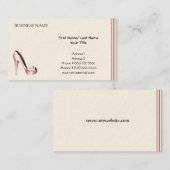 Fashion Business Card Visitenkarte (Vorne/Hinten)