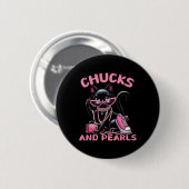 Fashion Cat Button (Vorne & Hinten)