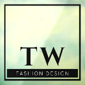 Fashion Company unterzeichnen Transparentes Black Fensteraufkleber (Blatt 3)