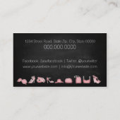 Fashion/Complements/Accessories Visitenkarte (Rückseite)