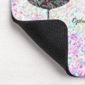 Fashion Confetti Mannequin Modern Personalisiert Mousepad (Ecke)
