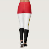 Fashion der coolen ägyptischen Flagge Leggings (Rückseite)