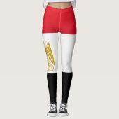 Fashion der coolen ägyptischen Flagge Leggings (Vorderseite)