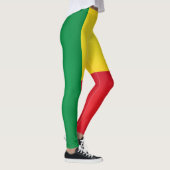 Fashion der coolen Benin-Flagge Leggings (Rechts)