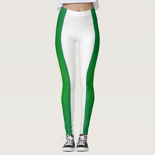 Fashion der coolen Flagge Nigerias Leggings (Vorderseite)