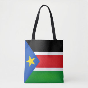 Fashion der coolen Südsudan-Flagge Tasche