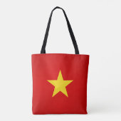 Fashion der coolen Vietnamflagge Tasche (Rückseite)