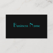 Fashion der Visitenkarte (Rückseite)