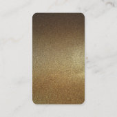 Fashion Designer Business Card Visitenkarte (Rückseite)